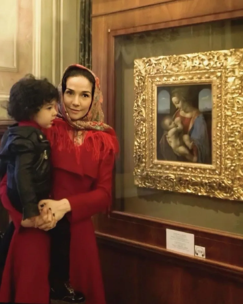 Natalia Oreiro compartió la más tierna fotografía de Merlín Atahualpa