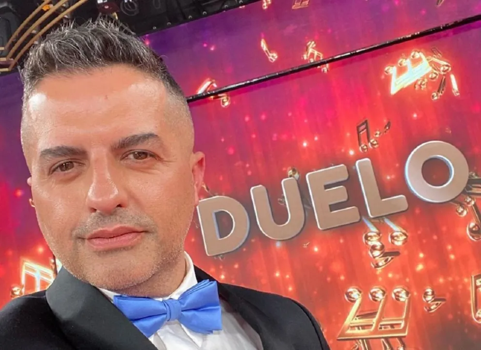 Ángel de Brito en el Cantando 2020 Fuente (Instagram)