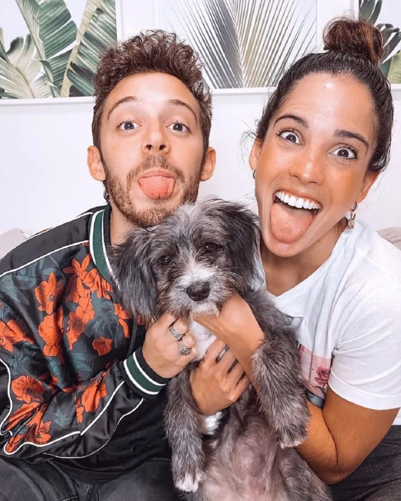 Ruggero y Cande Molfese. Fuente (Instagram)