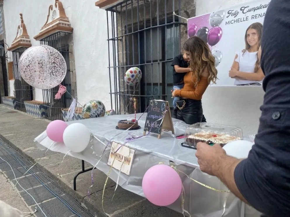 Michelle Renaud celebra su cumpleaños 