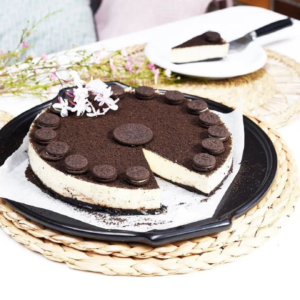 Cómo preparar tarta Oreo sin horno