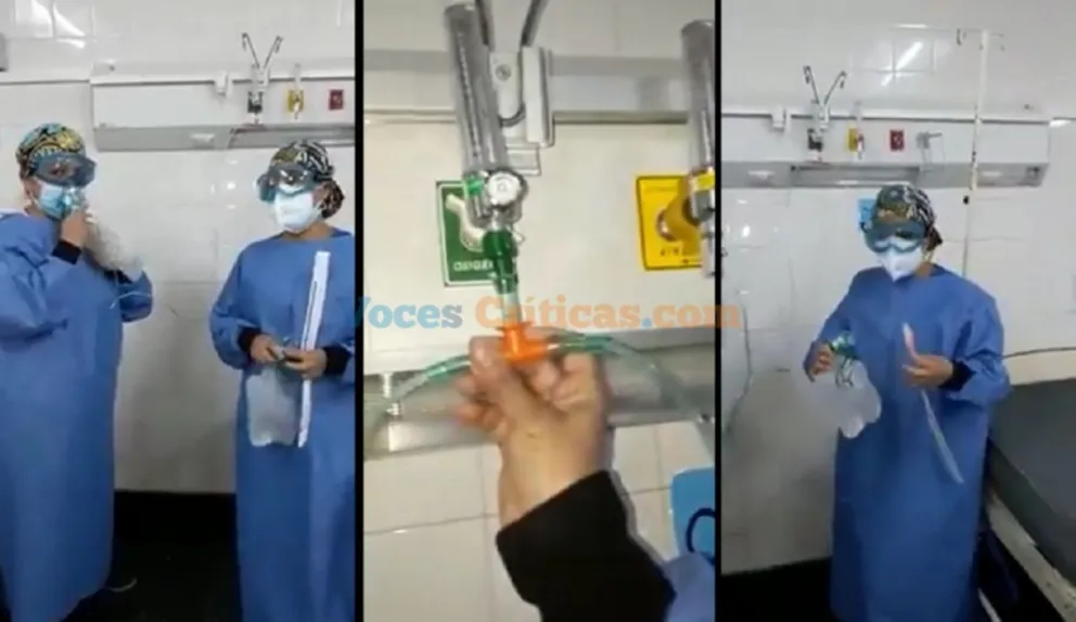 Se las ingenian como pueden: enfermeras salteñas difunden cómo combaten la falta de oxígeno en Orán