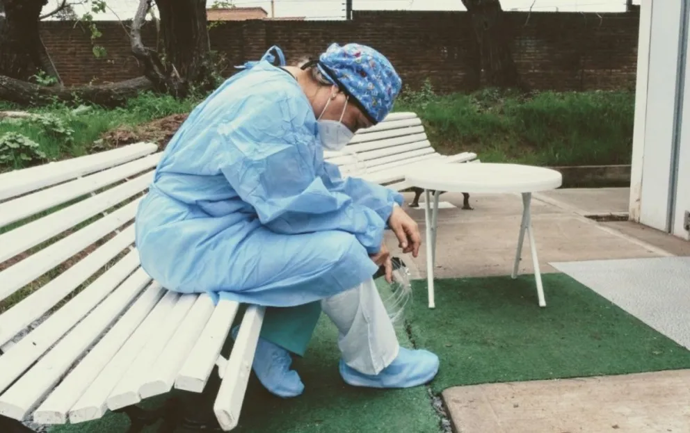 Profesional de la salud. Fuente: (Instagram)