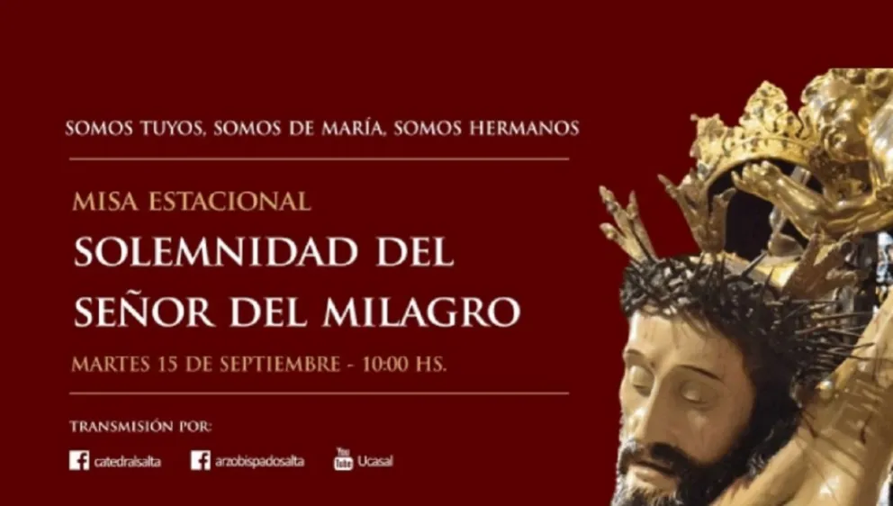 Solemnidad del Señor del Milagro