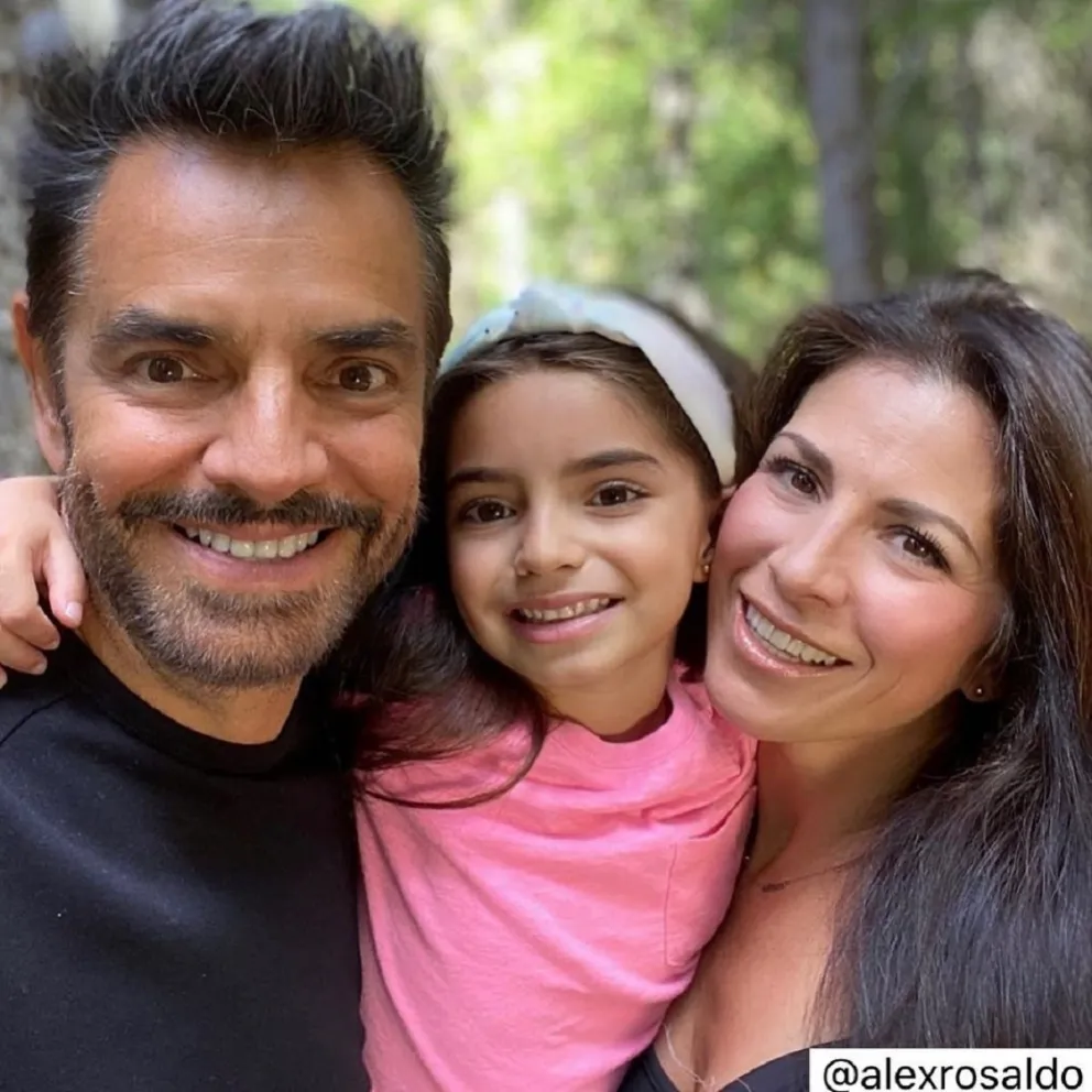 Eugenio Derbez y su familia. Fuente (Instagram)