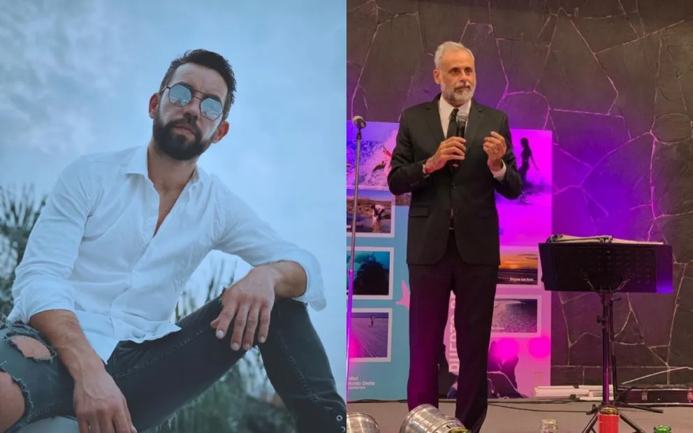 Agustín Sierra y Jorge Rial. Fuente (Instagram)