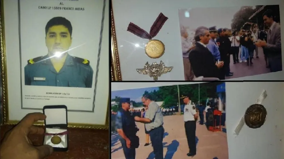 Franco Arias, policia