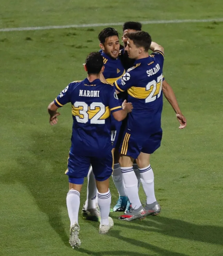 Copa Libertadores: con dos goles del Toto Salvio, Boca venció a Libertad de Paraguay
