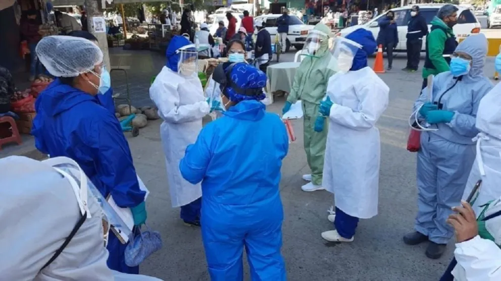 ¡Se armó la hecatombe! Trabajadores de la salud realizan un paro por la falta del pago de sus sueldos