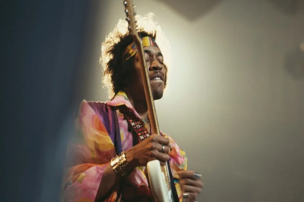 Jimi Hendrix. Fuente: (Twitter)