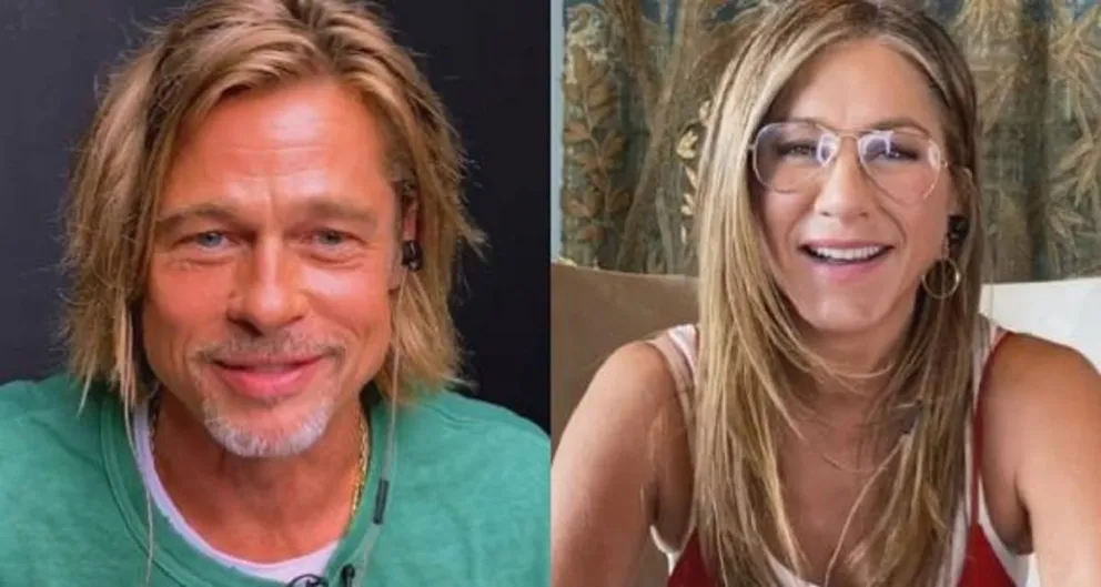 Totalmente regia: Jennifer Aniston sonrojó a Brad Pitt en su tan esperado reencuentro