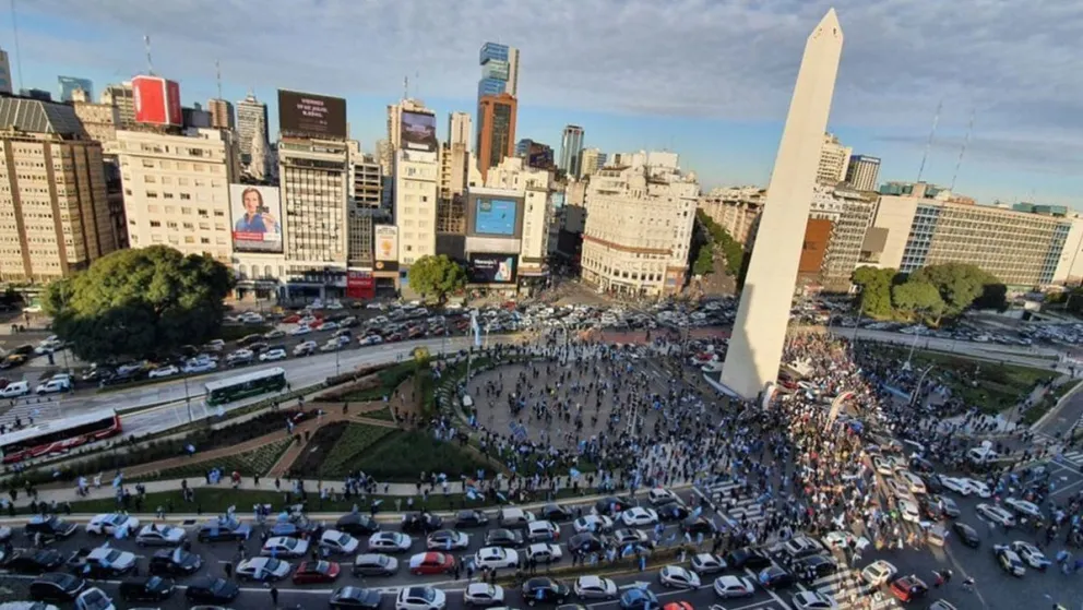 Protestas en contra del Gobierno nacional 