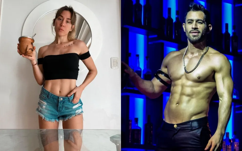 Jimena Barón y el Tucu López. Fuente (Instagram)