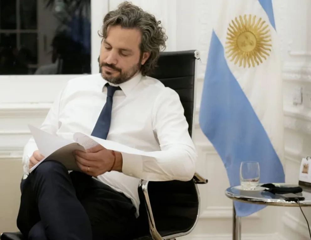Santiago Cafiero. Fuente: (Instagram)