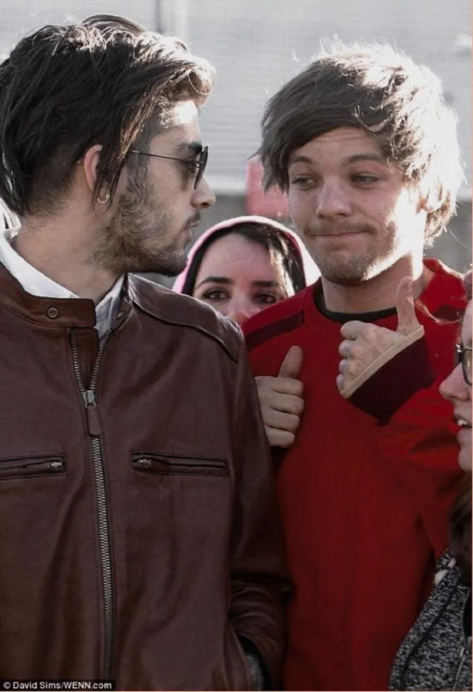 Zayn Malik y Louis Tomlinson. Fuente (Instagram)