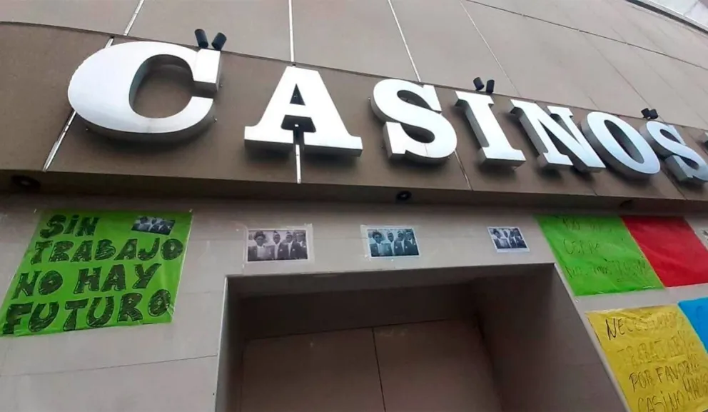 Protesta de casinos.