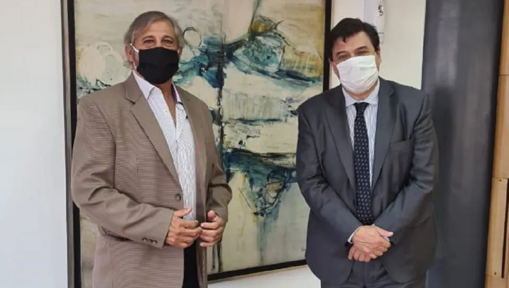 Jorge Guaymás y Mario Meoni Fuente (Twitter)