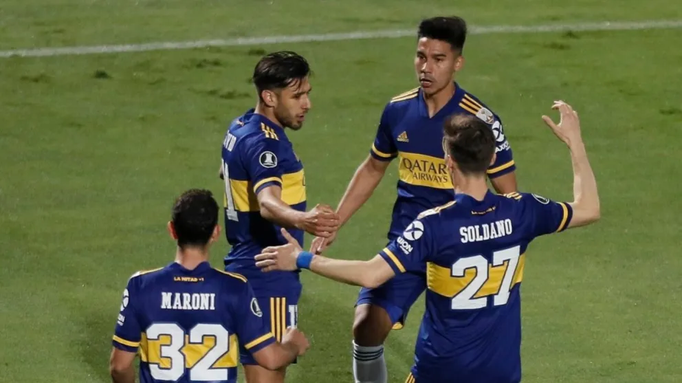 De la mano de Dragon Ball: El "Toto" Salvio le dio el triunfo a Boca ante el DIM de Colombia
