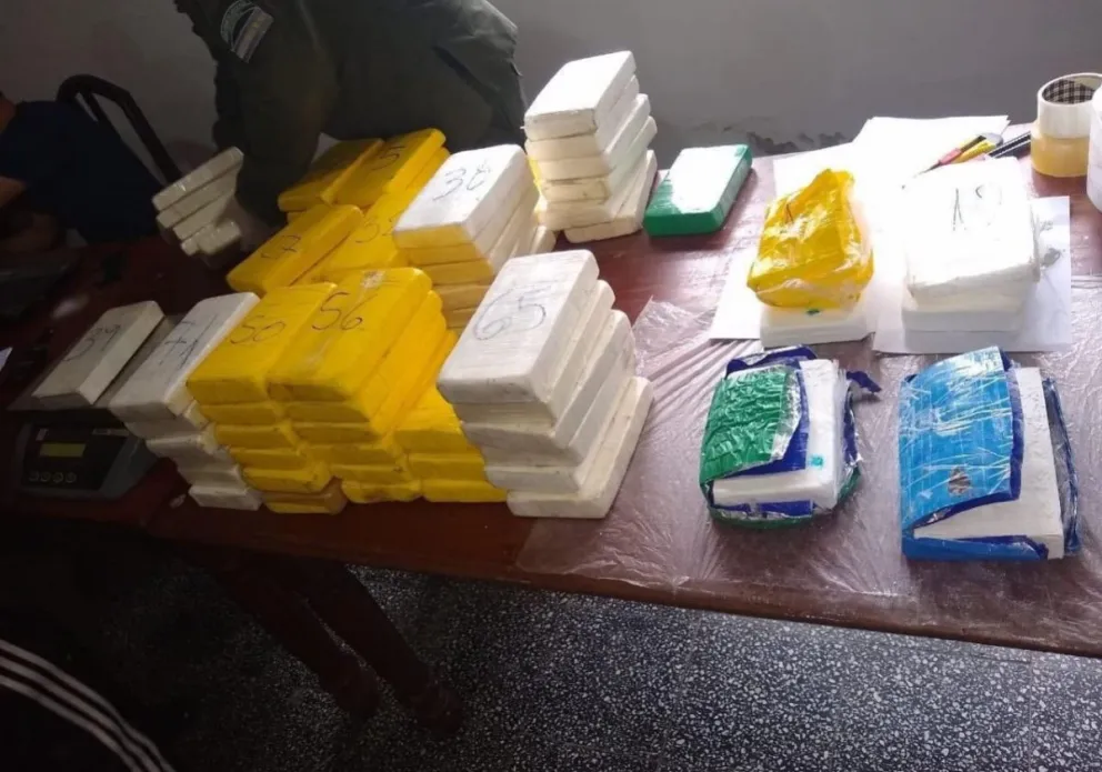 Secuestro de cocaína. Foto ilustrativa. Fuente: (Twitter)