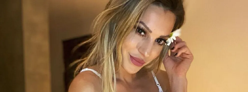 No puede con la emoción: Noelia Marzol recibió un tierno regalo de Ramiro Arias