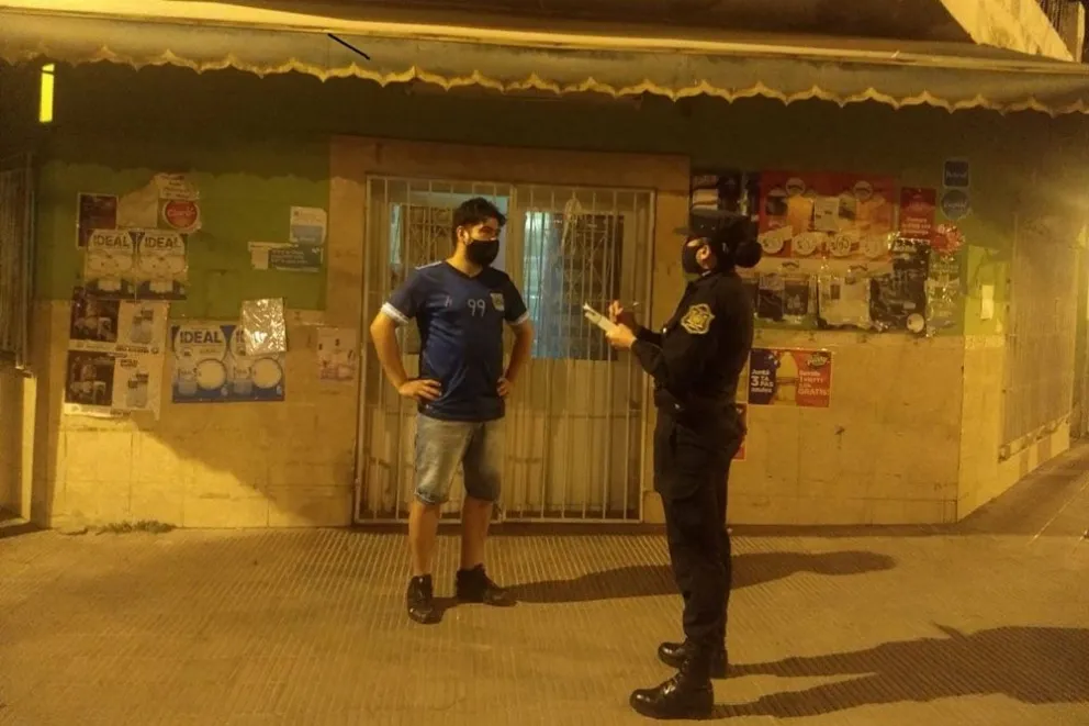 Policía de Salta: controles