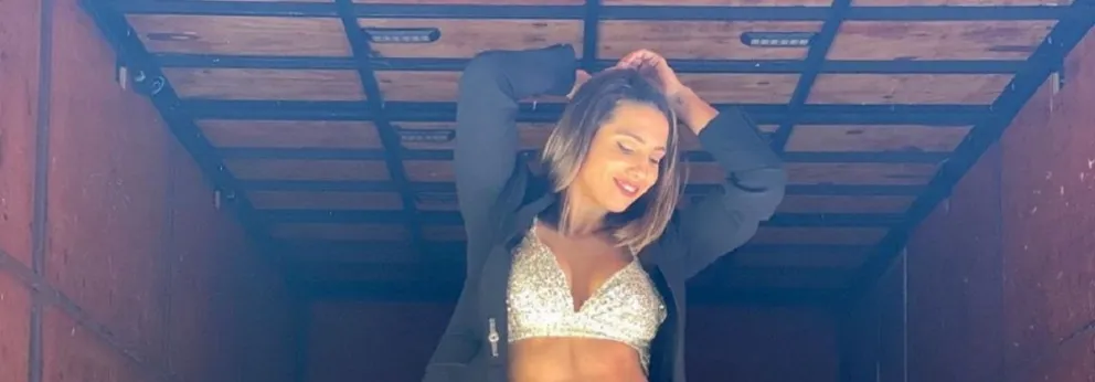 Cinthia Fernández la rompió con su rutina de ejercicio y presumió sus curvas este lunes