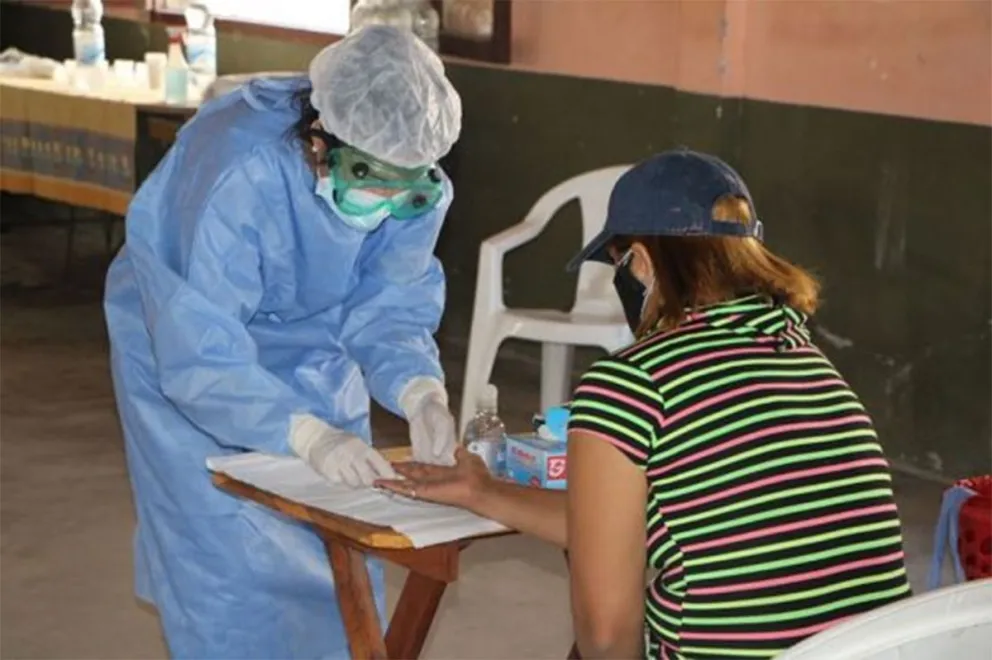 Contagios de coronavirus en Salta.