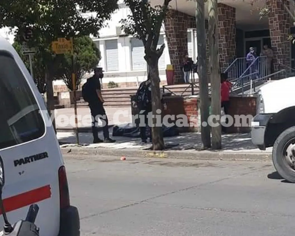 Hombre muerto hospital San Bernardo