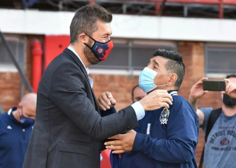 Maradona y Tinelli Fuente (Instagram)