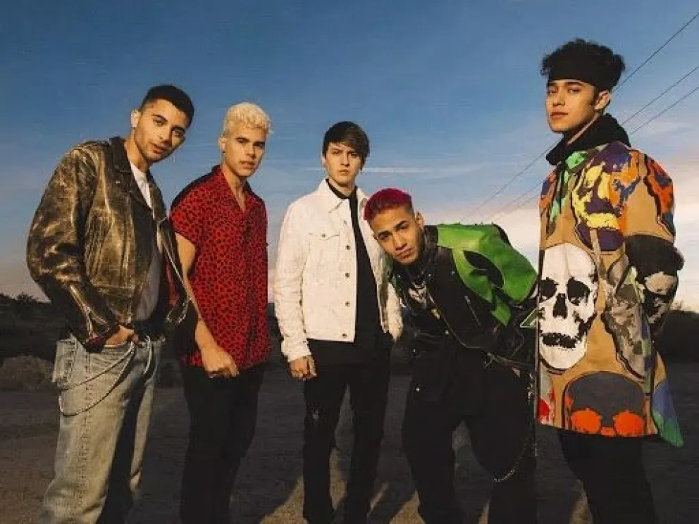 CNCO. Fuente: Instagram 