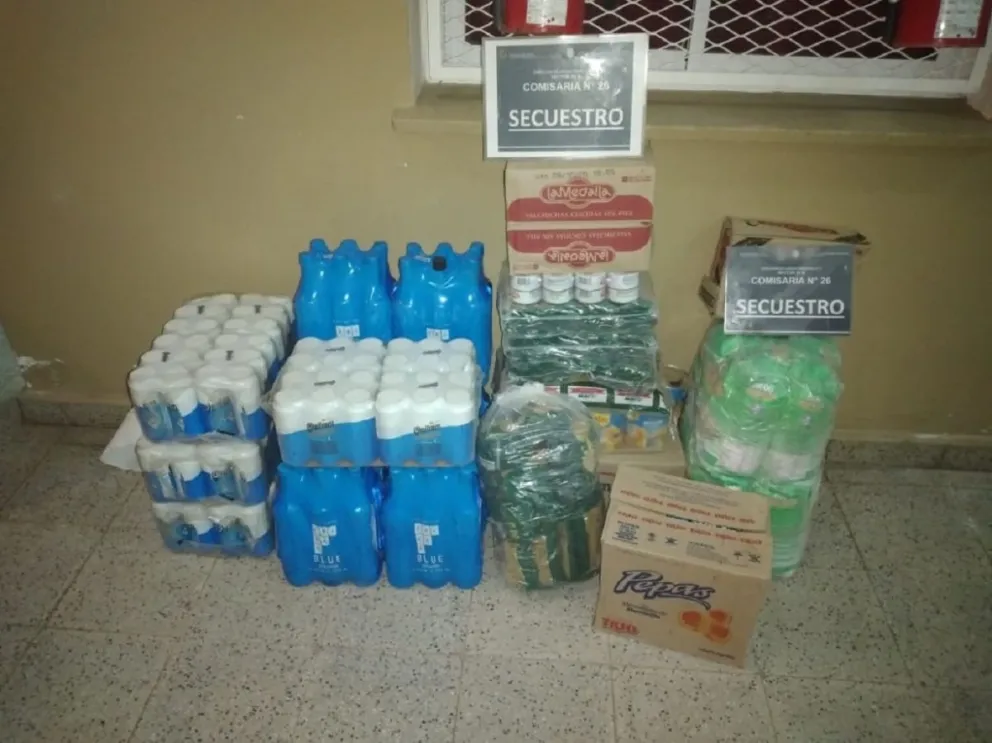Mercadería secuestrada 