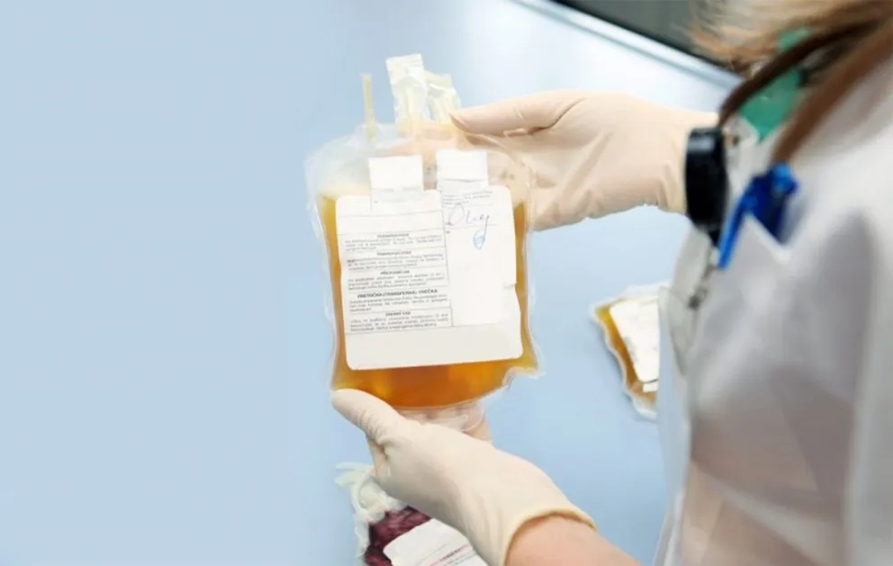 Tratamiento de plasma sanguineo