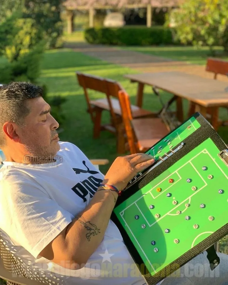 Diego Maradona. Fuente (Instagram)