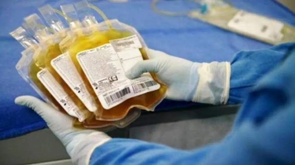 Venta de plasma sanguíneo