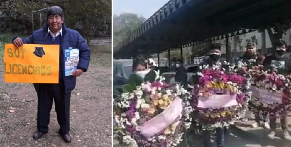 Desgarradoras postales: Salta despide los restos de Simón, otro profesional de la salud muerto en pandemia