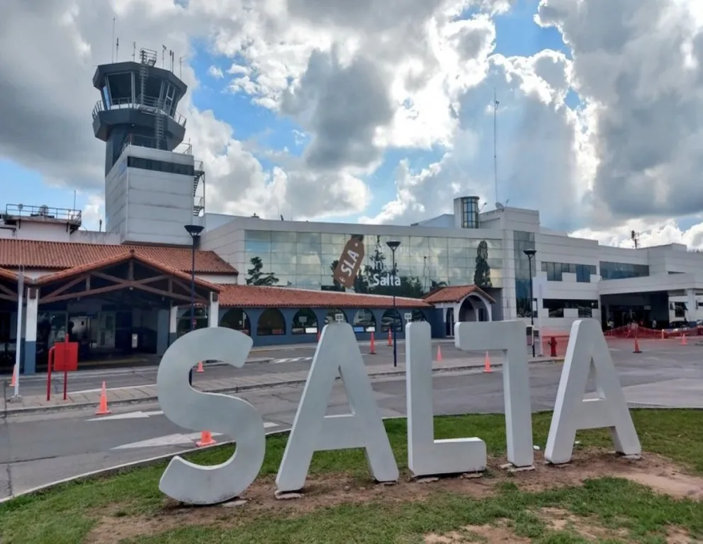 Aeropuerto de Salta. Fuente (Twitter)