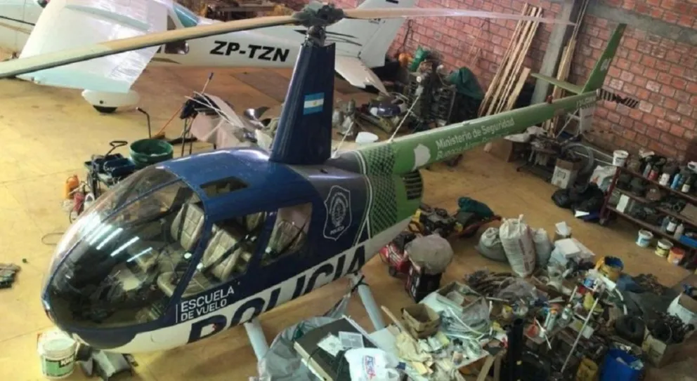 A ver, a ver ¿Qué pasó? Narcos usaban un helicóptero de Seguridad bonaerense para los ilícitos