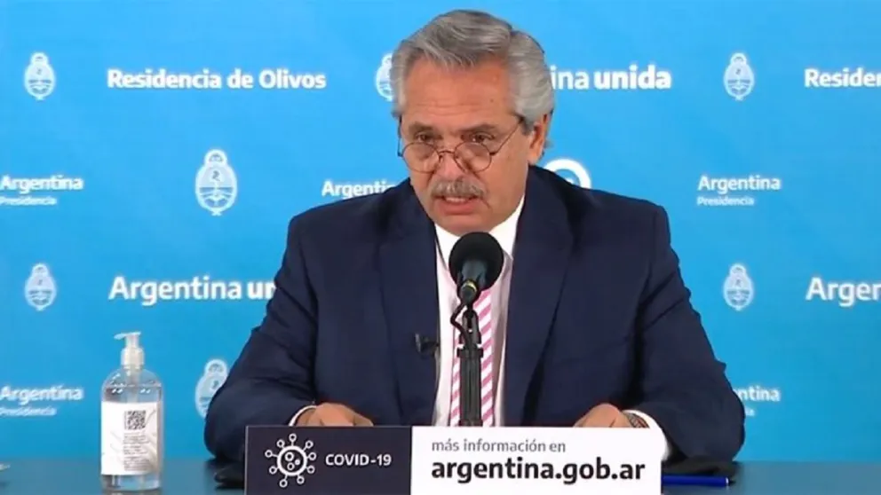 EN VIVO | Habla el presidente Alberto Fernández