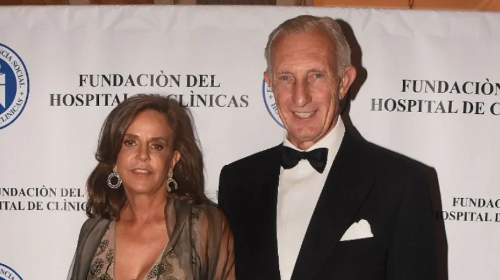 Jorge Neuss y su esposa  Foto (Twitter)