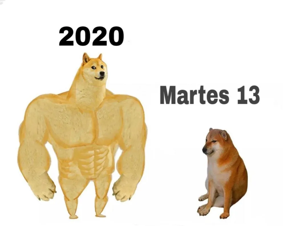 Martes 13. Fuente: (Twitter)