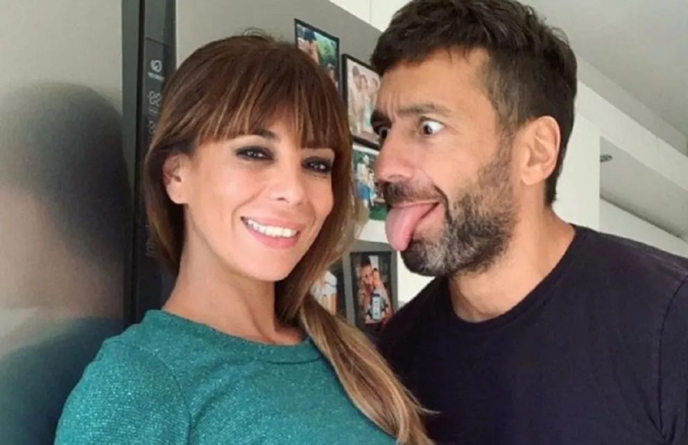 Ximena Capristo y Gustavo Conti. Fuente (Twitter)
