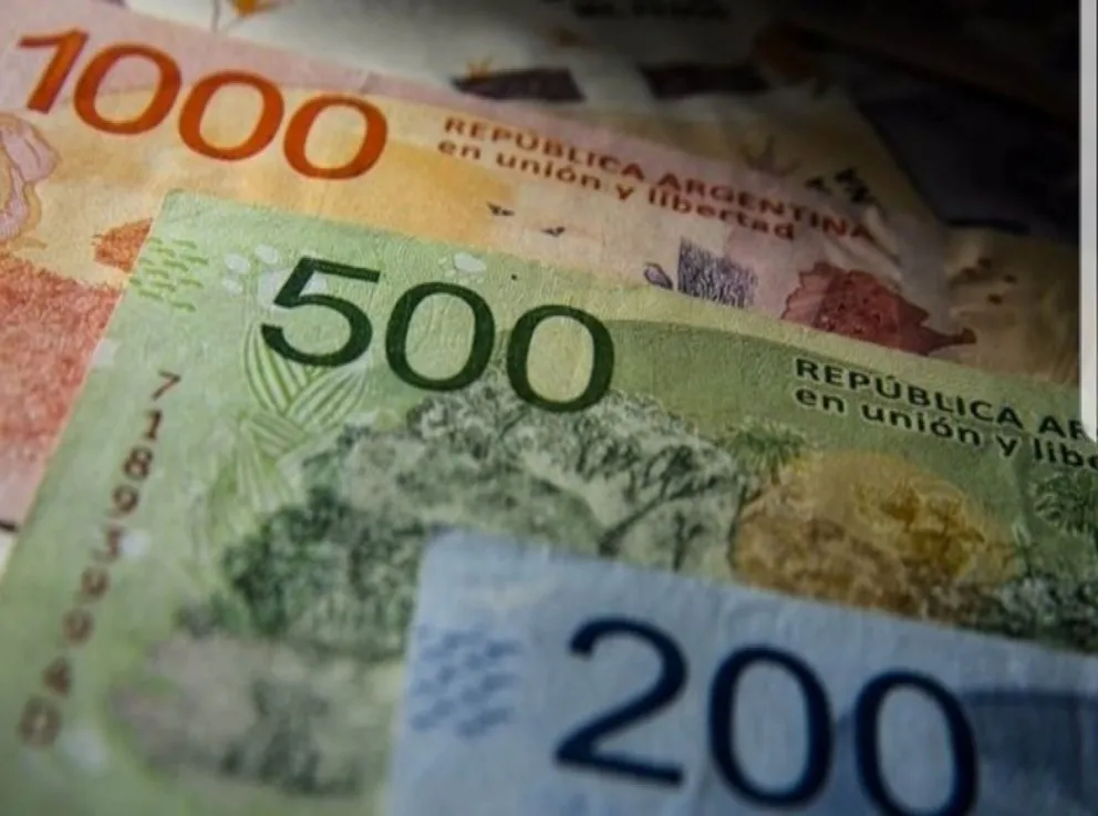 Pesos argentinos. Fuente: (Twitter)