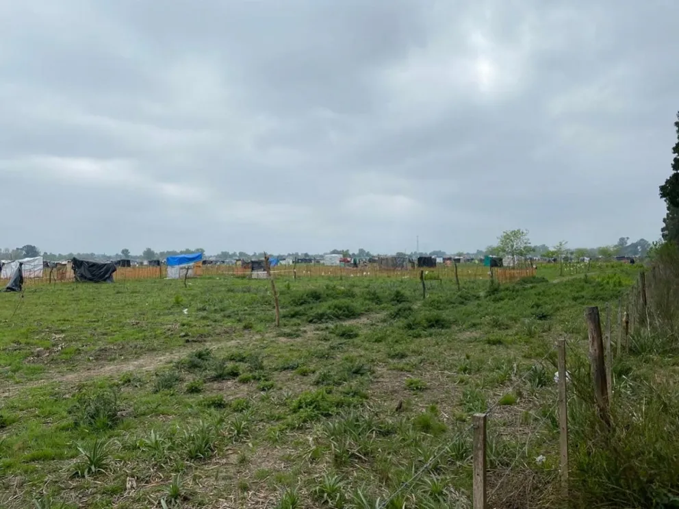 Como en Guernica pero en Salta: vecinos convocan a resistir una toma de terrenos