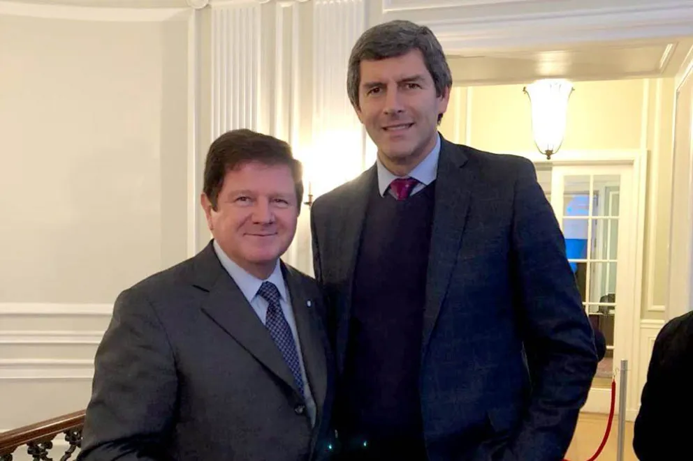 Yarade se reunió con el embajador argentino en USA, Oris de Roa
