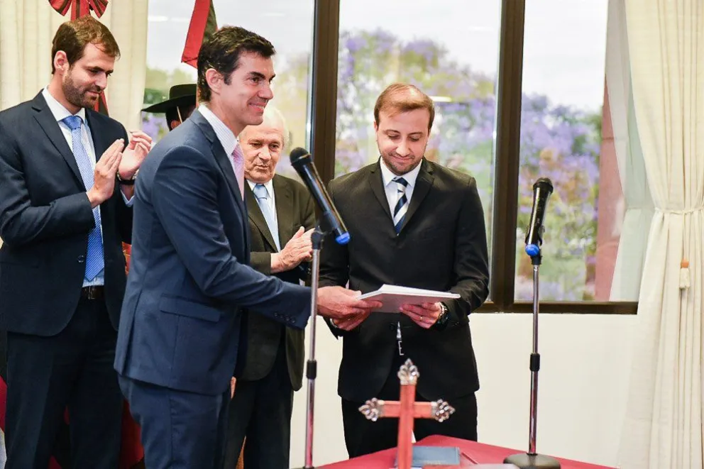 Juró el nuevo secretario de Programación Económica y Financiera Guillermo De Glee