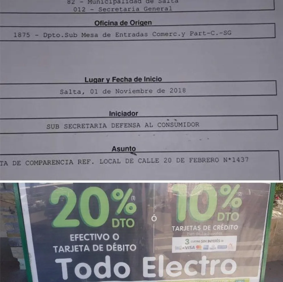 Defensa del Consumidor obliga a un conocido supermercado a ofrecer descuento pagando con tarjeta 