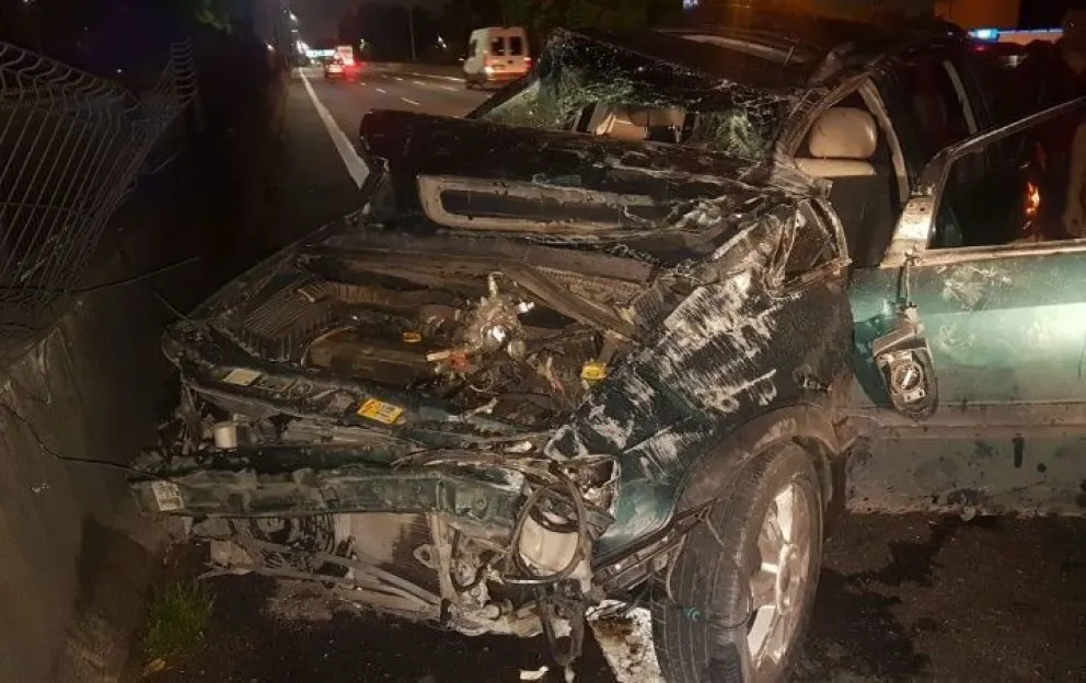 Olmedo chocó con su auto y quedó imputado por homicidio culposo