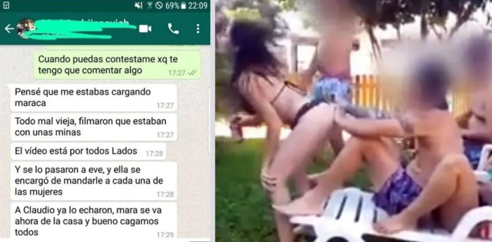 En Corrientes una fiesta sexual termina en escándalo a raíz de las filmaciones