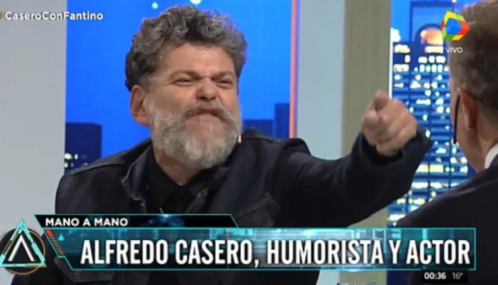 Alfredo Casero arremete fuerte contra el Gobierno de Cambiemos.VIDEO
