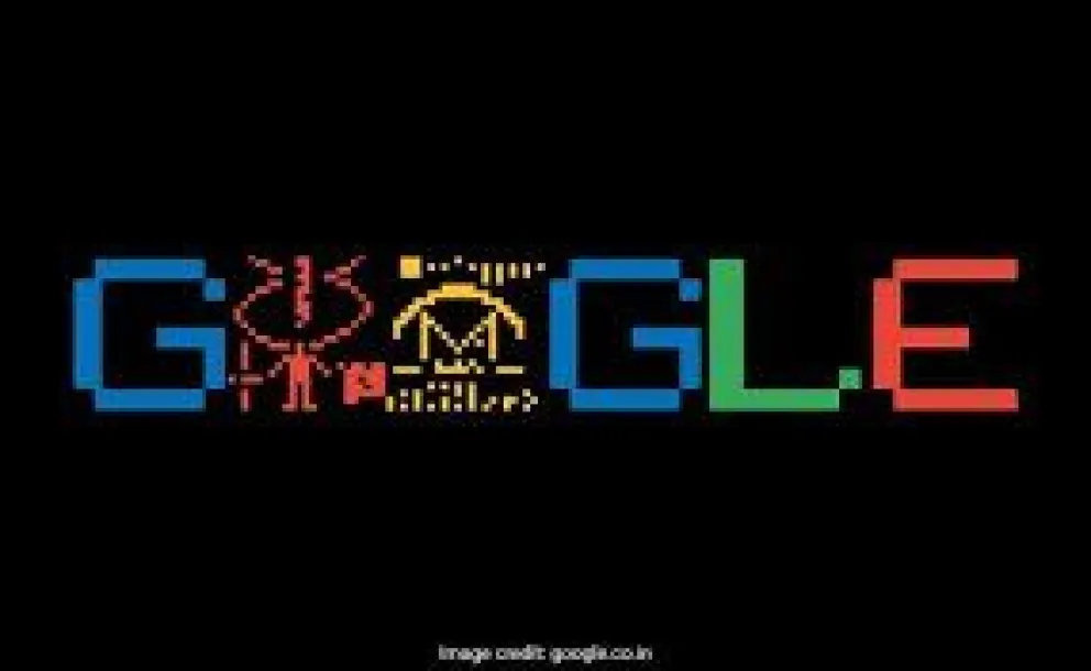 Mensaje de Arecibo, aniversario con un doodle de Google